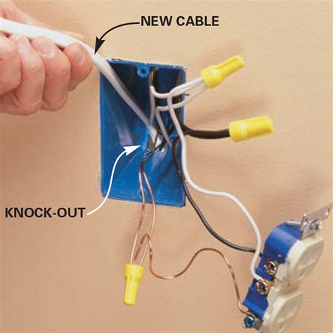 how to extend outlet wires